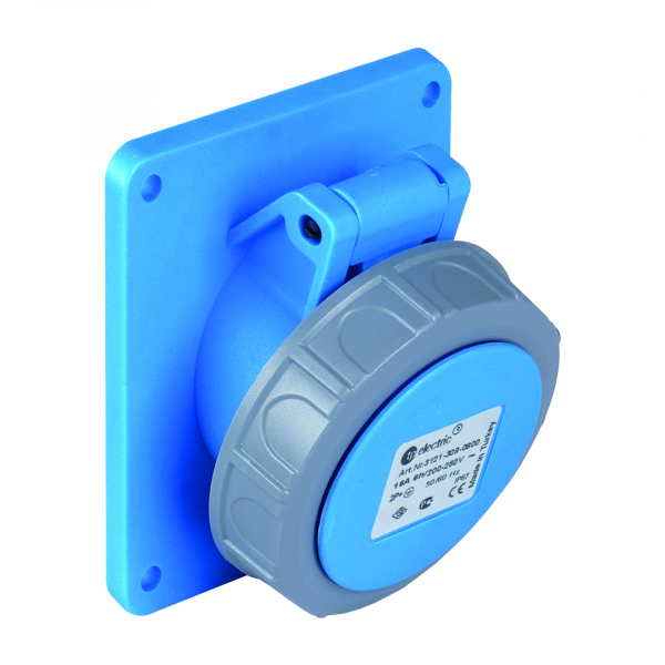 CEE Anbausteckdose 83x90mm 3x32A IP67